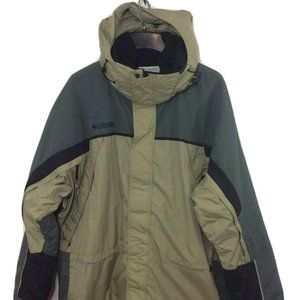 NEW Columbia Mens Olive Green Fire Ridge Parka